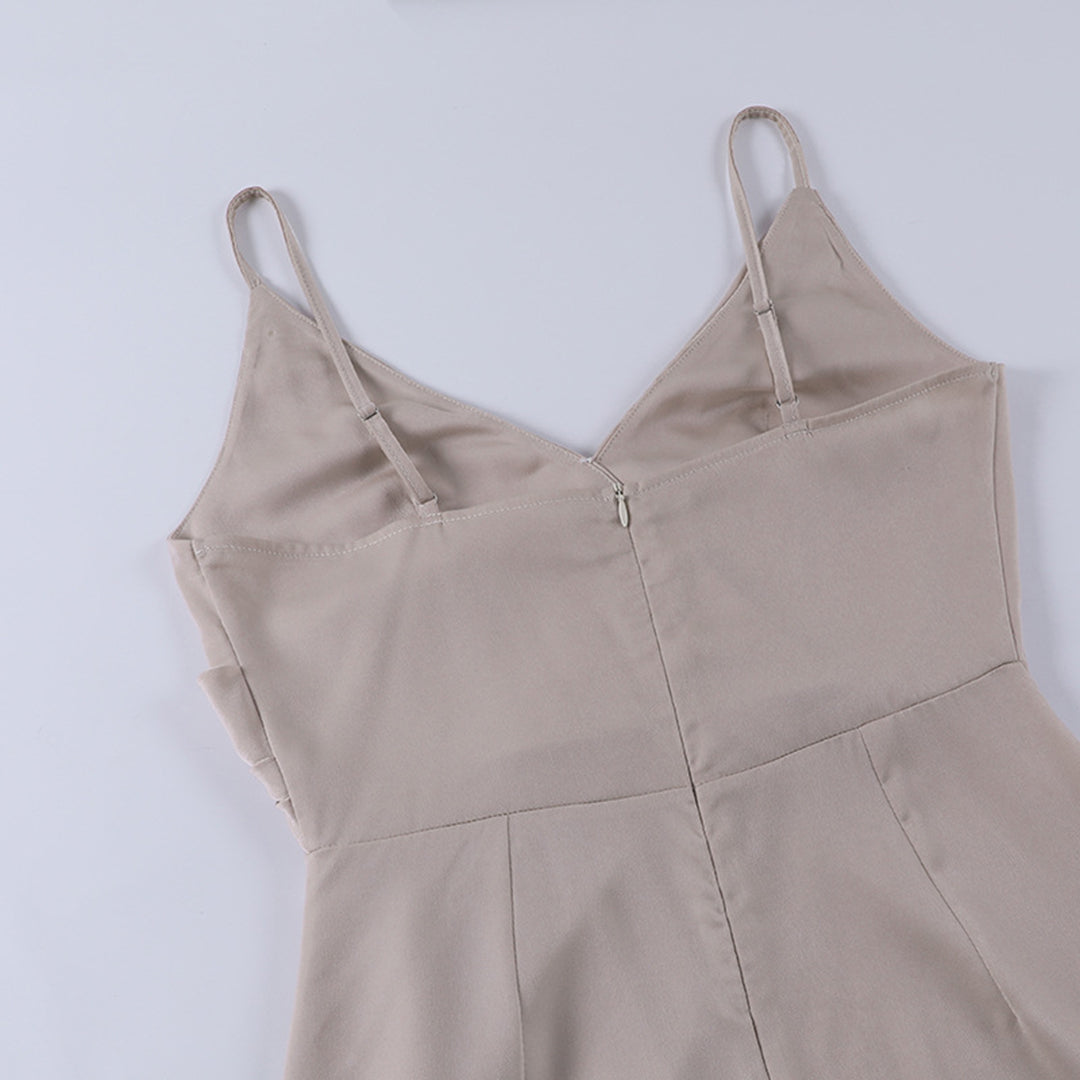 Robe de soirée maxi à décolleté croisé pour Femme 6