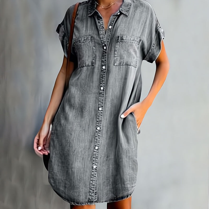 Robe en Jean pour Femmes Style Moderne 2
