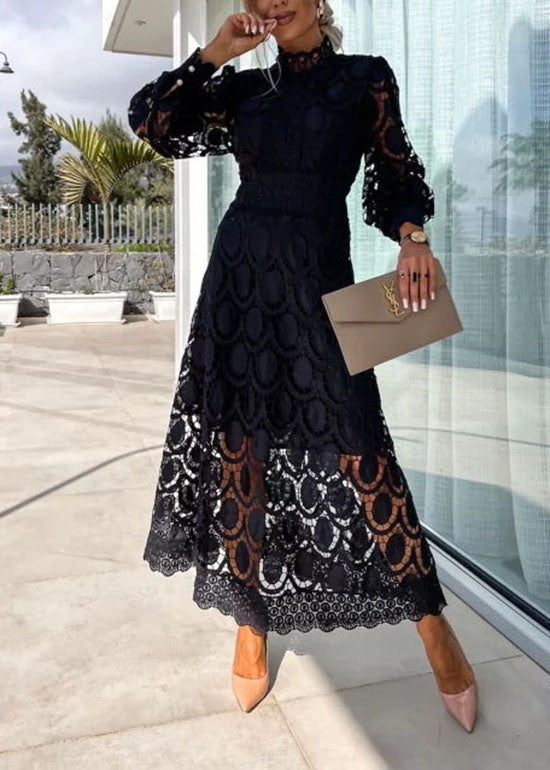 Robe longue fluide pour femme style décontracté 2