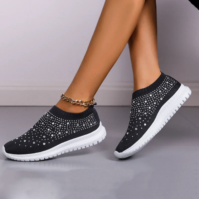 Baskets en maille respirante pour femme