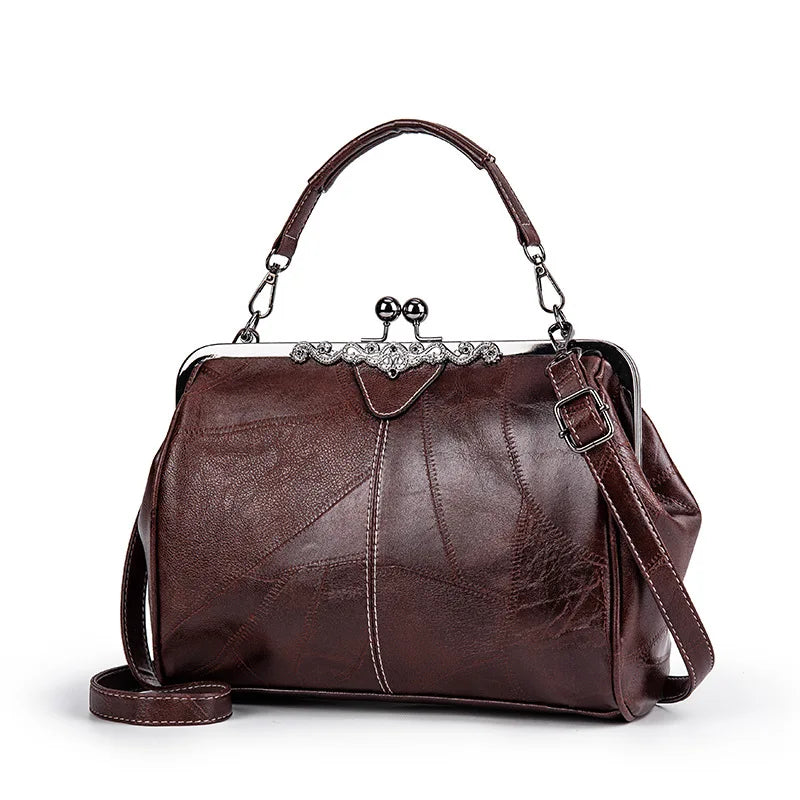 Sac à main Femme Rétro-Chic Cuir Artificiel Élégant 1