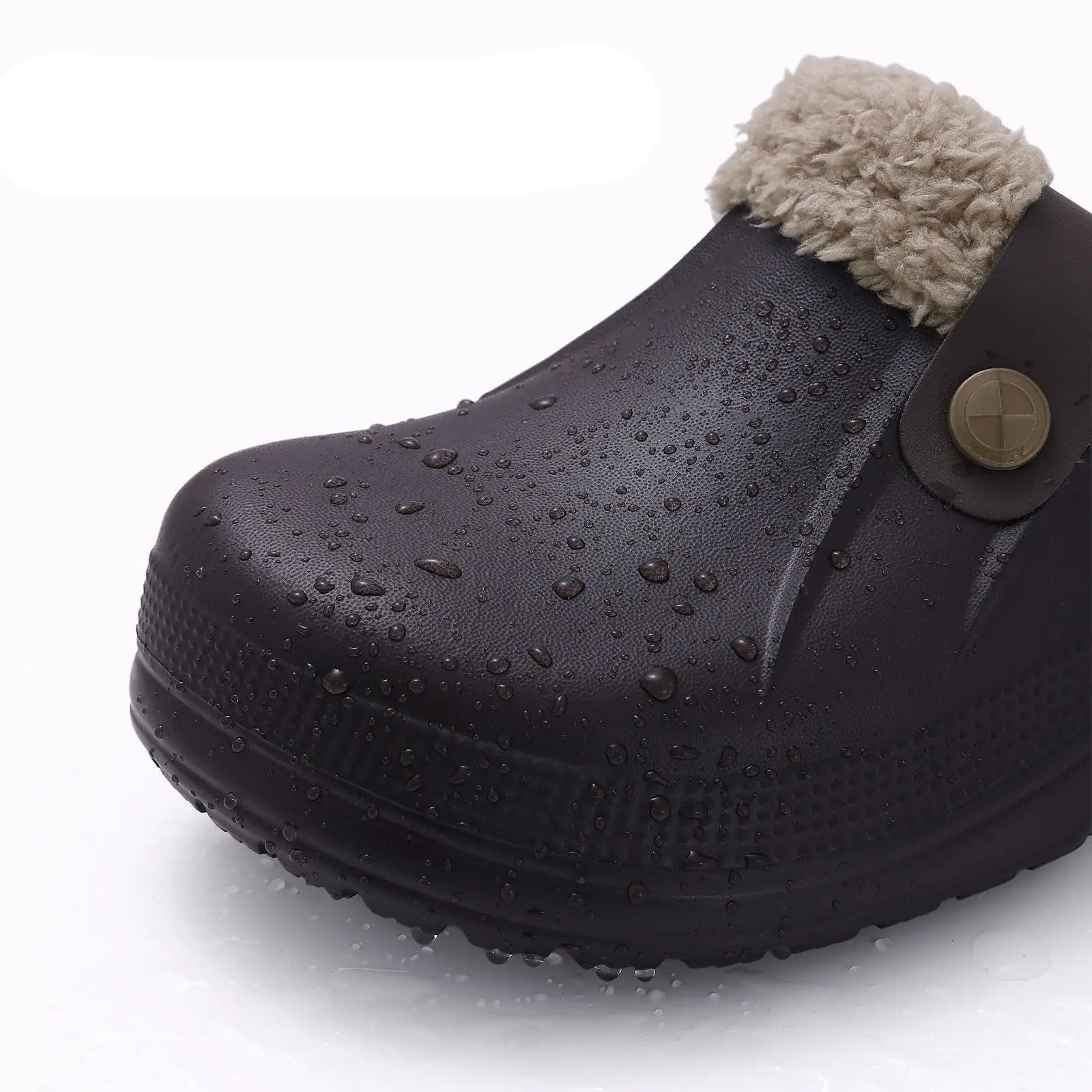 Sabots d'hiver imperméables pour hommes, fourrés 4