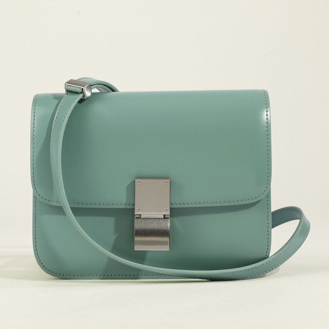 Sac Bandoulière Femme Classique Flap Box Élégant 13