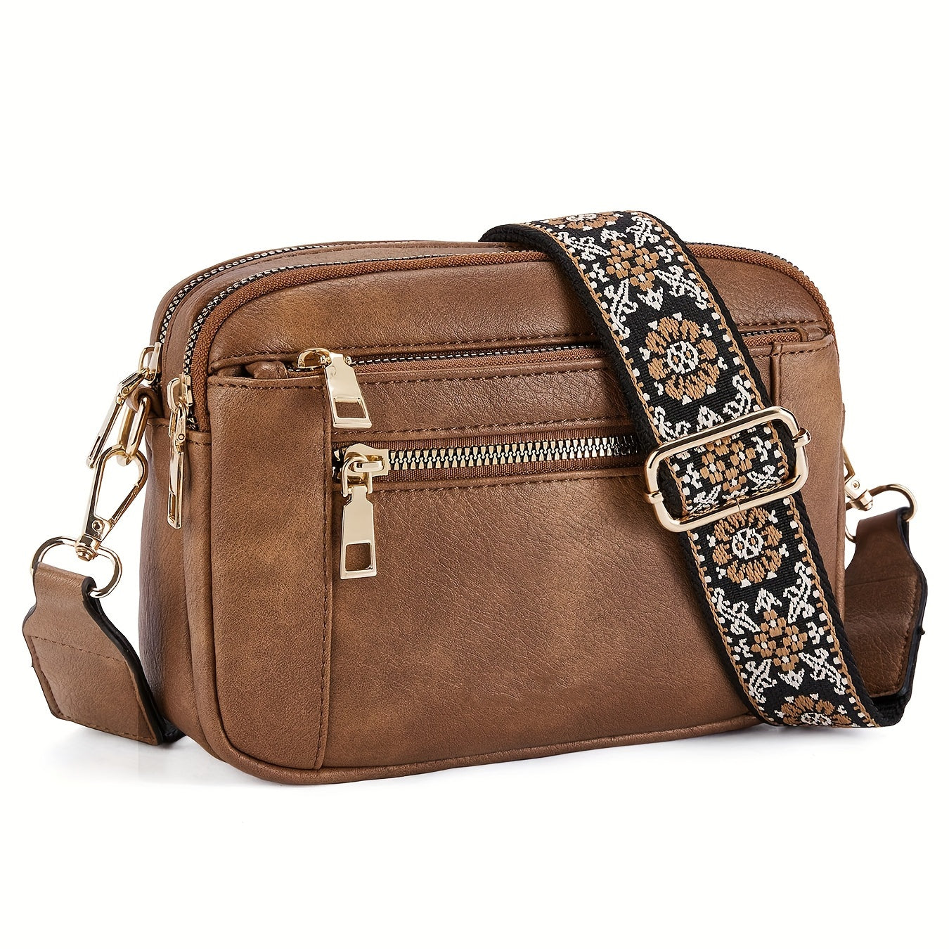 Sac Bandoulière Femme en Cuir Vegan Élégant 0