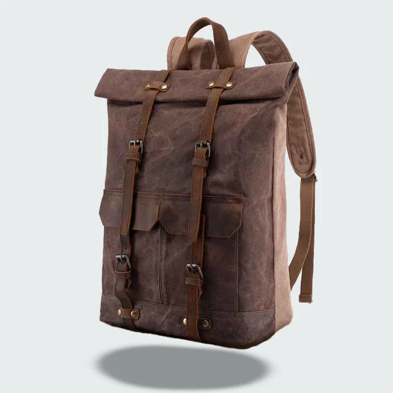 Sac à dos de camping pour hommes au style vintage 4