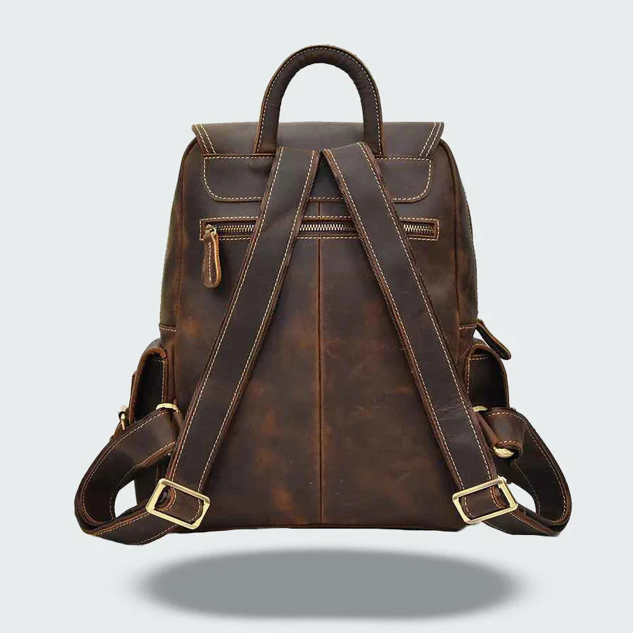 Sac à dos en cuir pour hommes classique 3