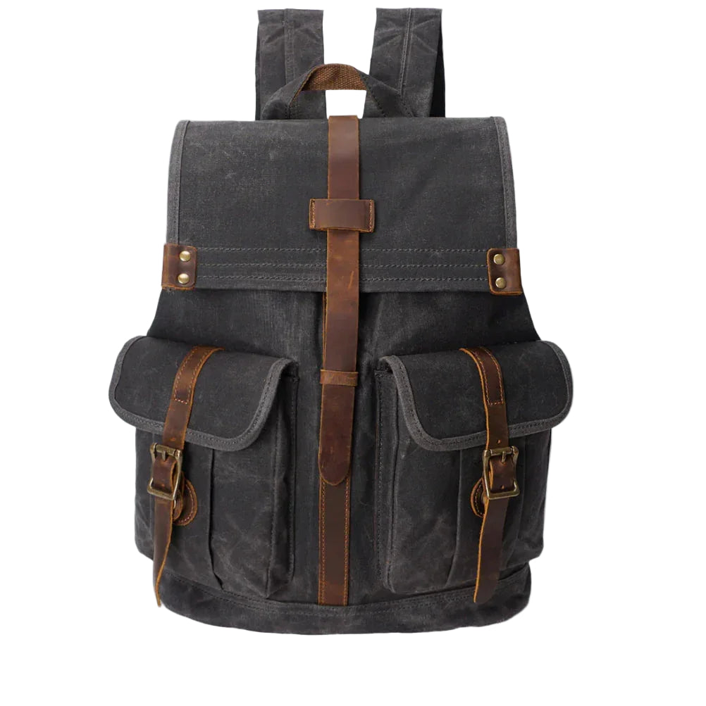 Sac à dos pour hommes à rabat vintage 0