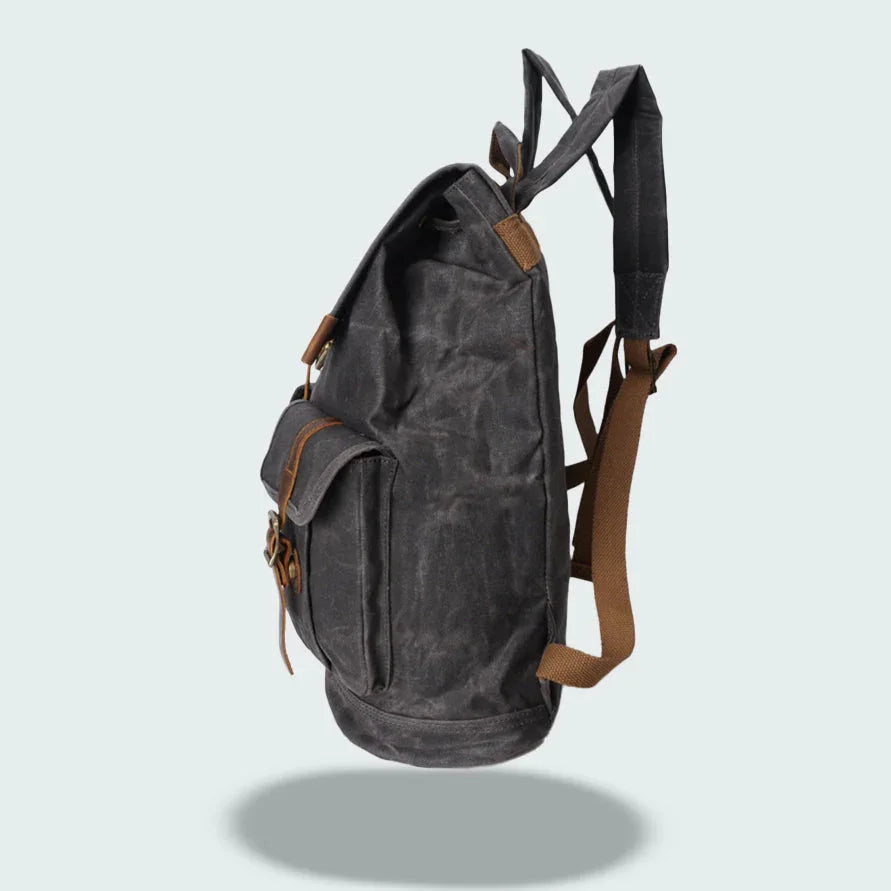 Sac à dos pour hommes à rabat vintage 7
