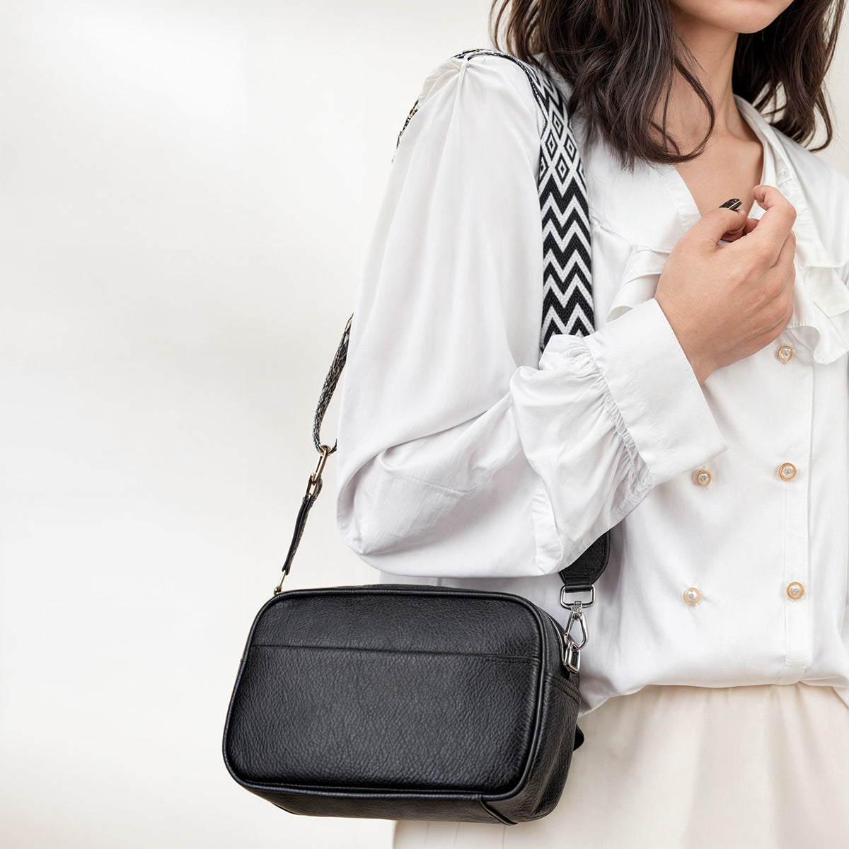 Sac bandoulière en similicuir de haute qualité 7