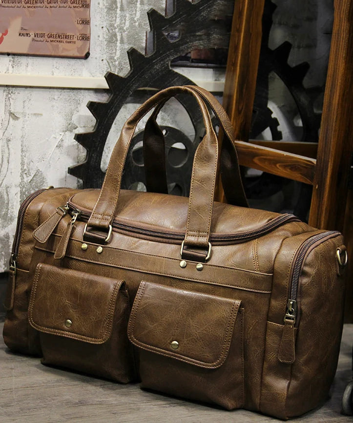 Sac de Voyage Homme Grande Capacité Pratique et Élégant 0