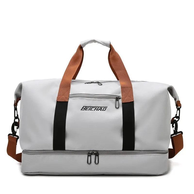 Sac de sport avec compartiment à chaussures pratique 0