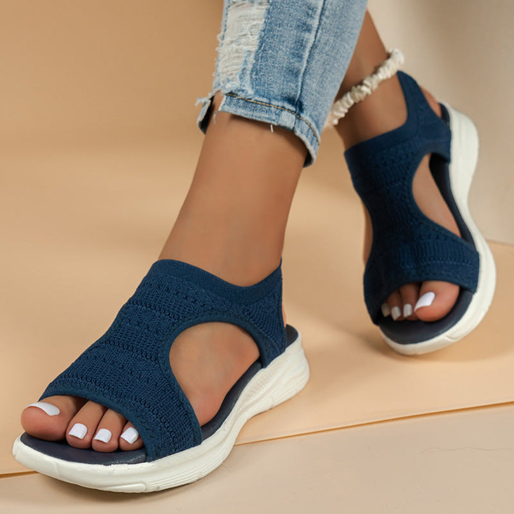 Sandales Femme Bout Ouvert Modernes pour Été 2
