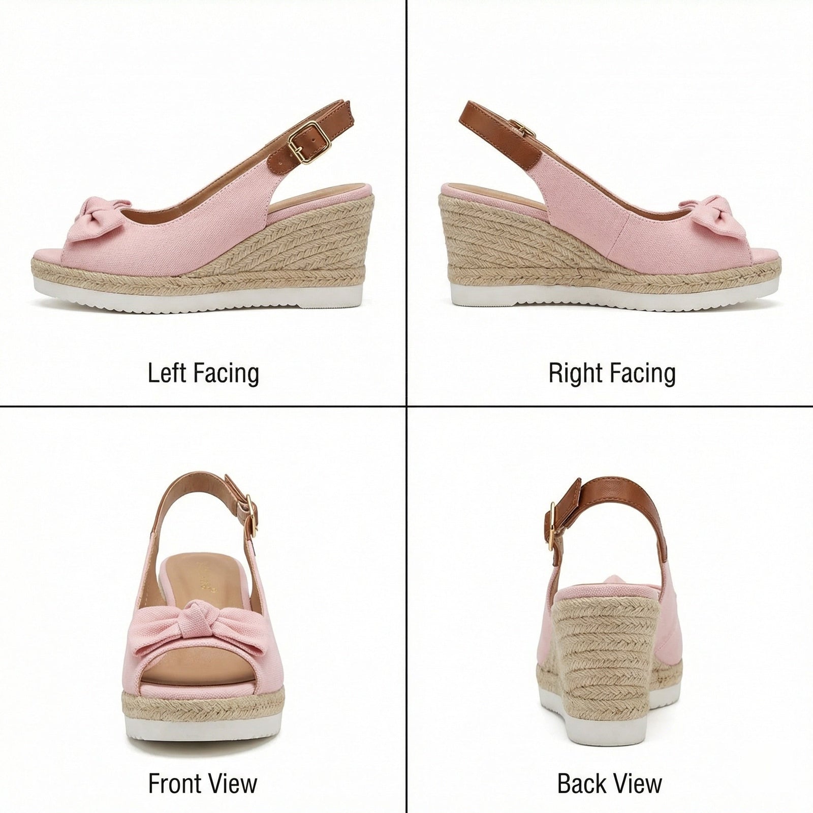 Sandales Femme Confortables à Bout Ouvert 3