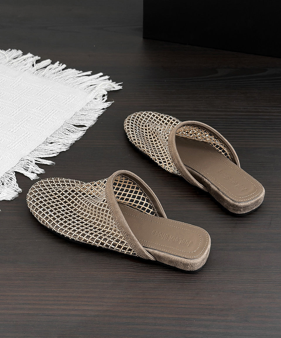 Sandales Femme Glissière Style Ajouré 4