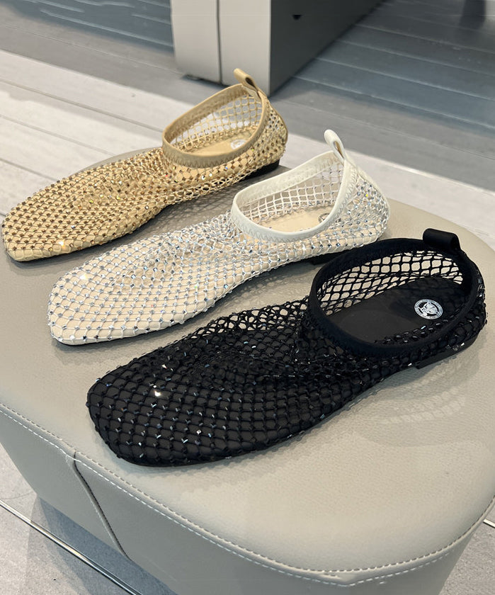 Sandales Femme Plates Ajourées Style Décontracté 2