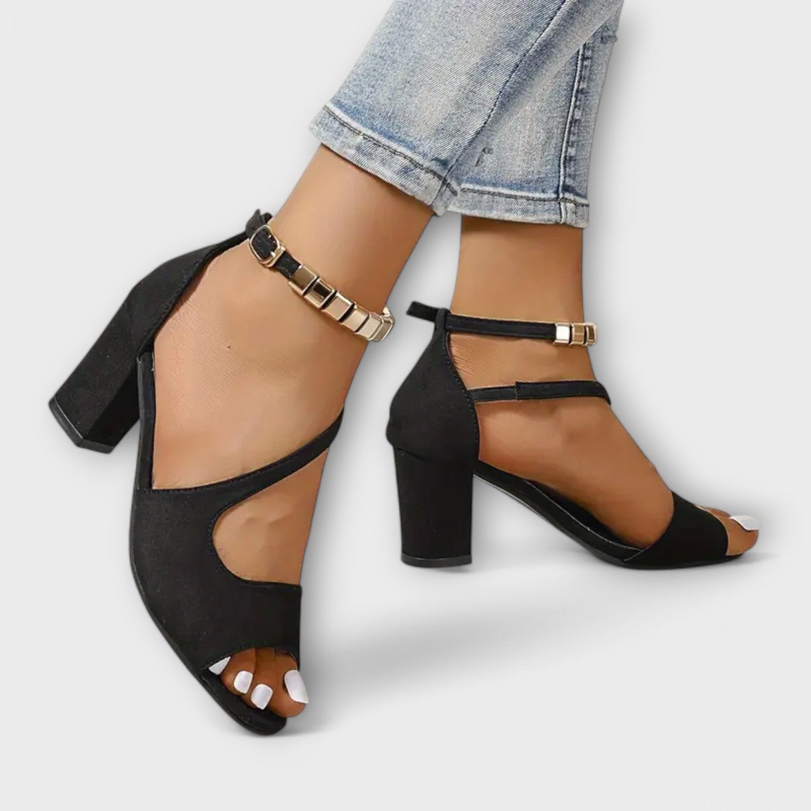 Sandales à Talons Hauts Été Femme Confortables 3