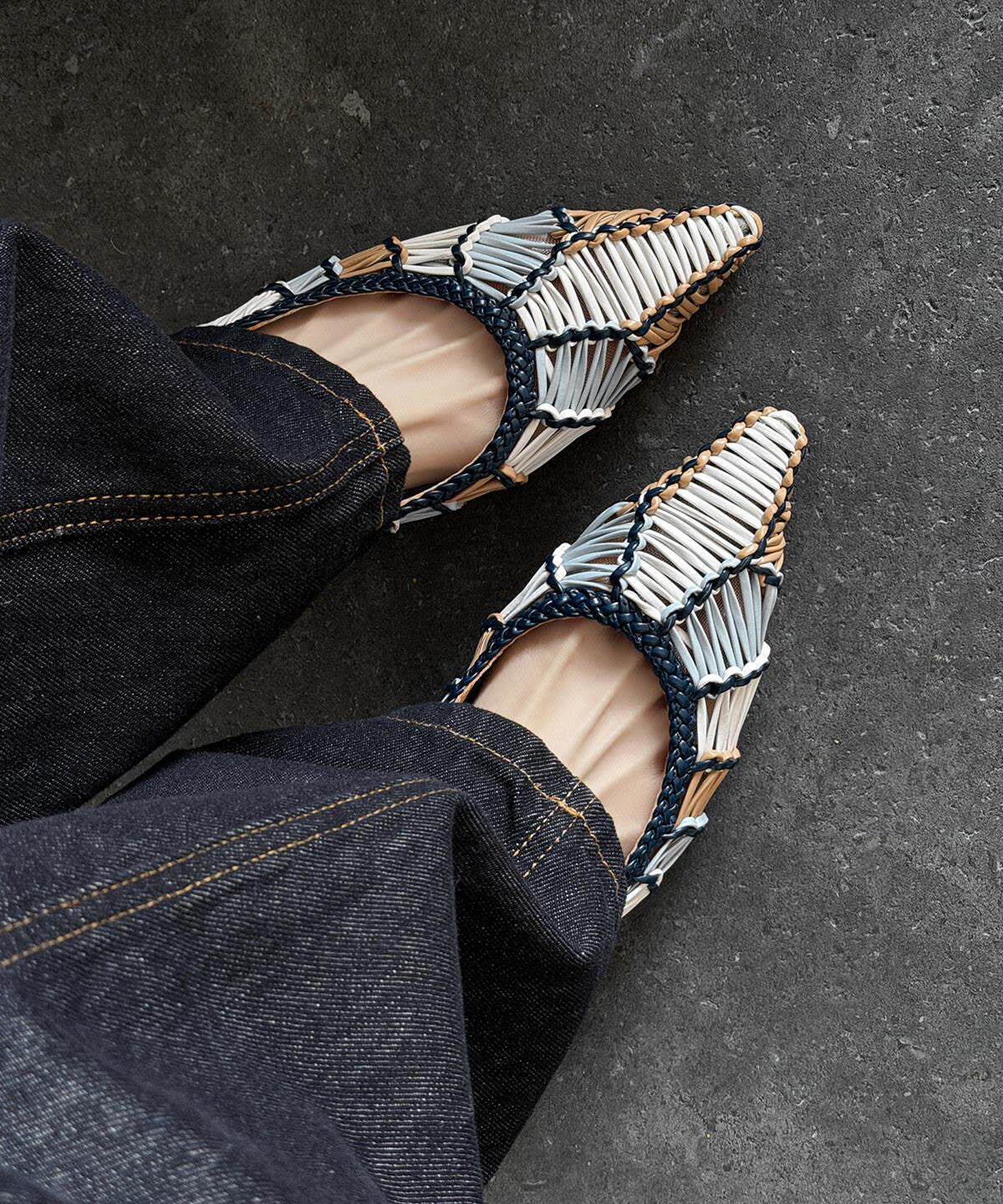 Sandales à Talons Hauts Femmes Bout Pointu Design Raffiné 2
