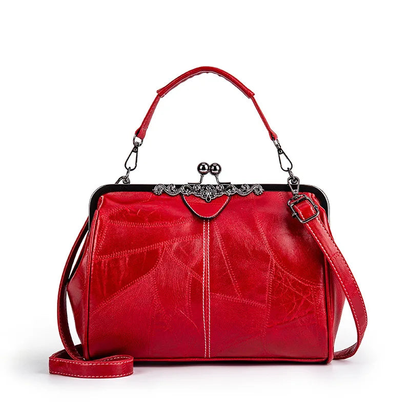 Sac à main Femme Rétro-Chic Cuir Artificiel Élégant 6