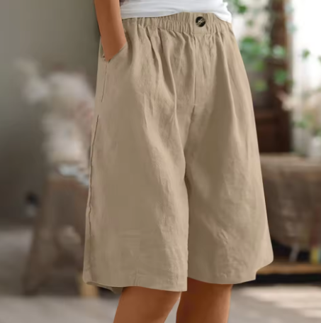 Short Femme Confort Décontracté Mi-Cuisse 7