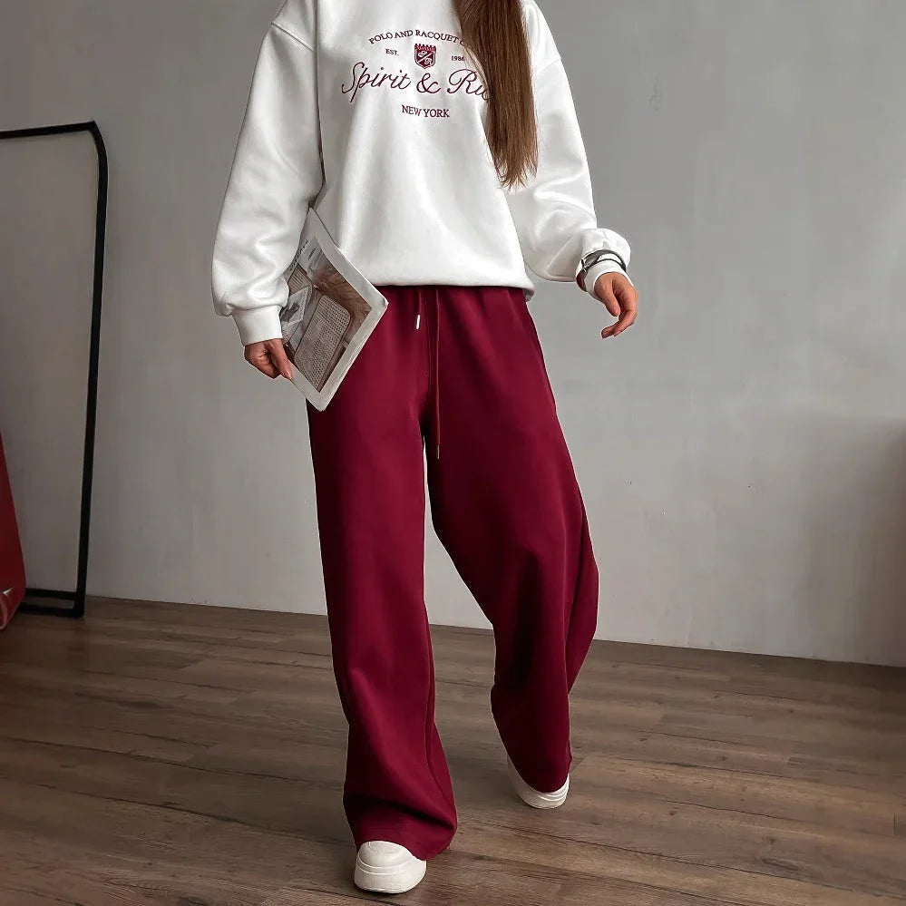 Sweat-shirt Femme Surdimensionné Col Rond 2
