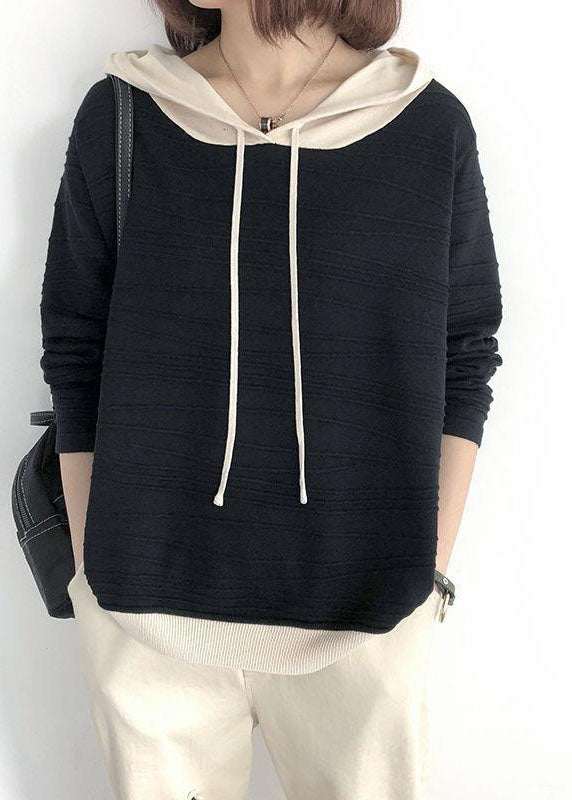 Sweat-shirt à capuche Kaki Chic 1