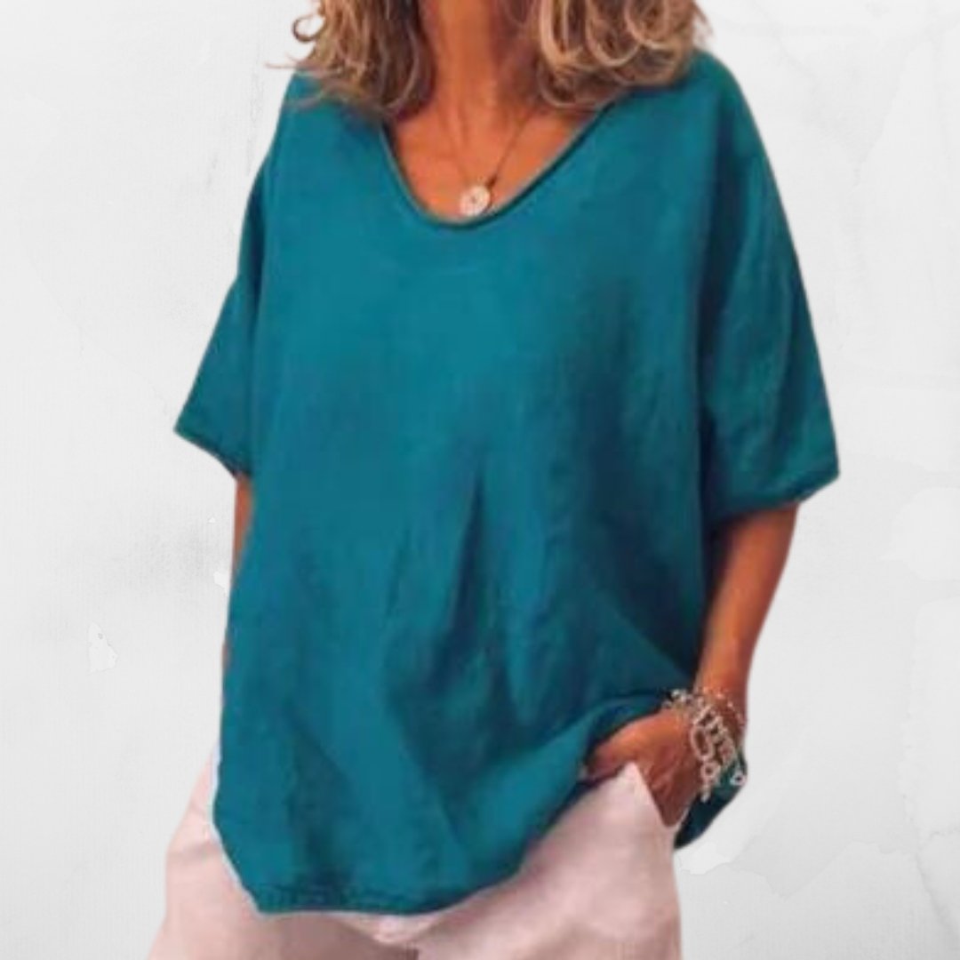 T-shirt Femme Surdimensionné Style Décontracté 1
