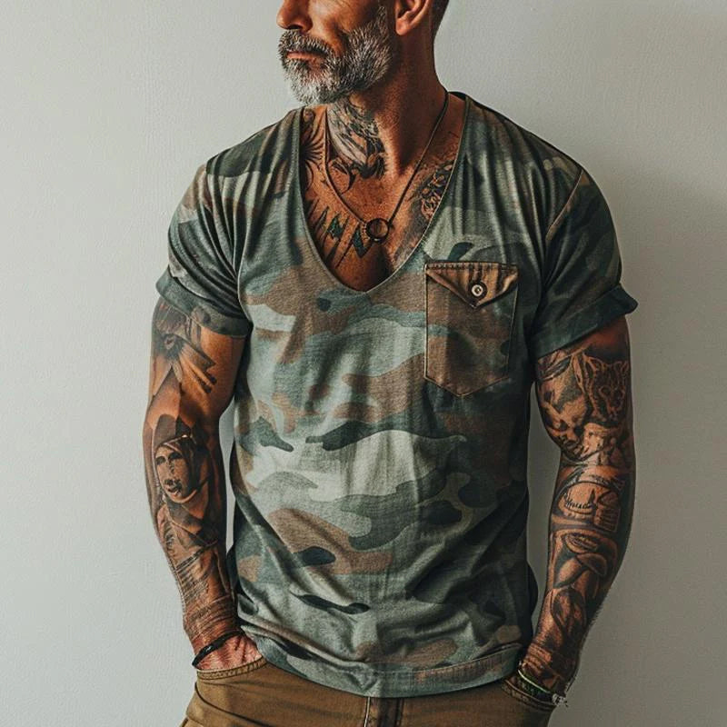 T-shirt Homme Style Rétro 1