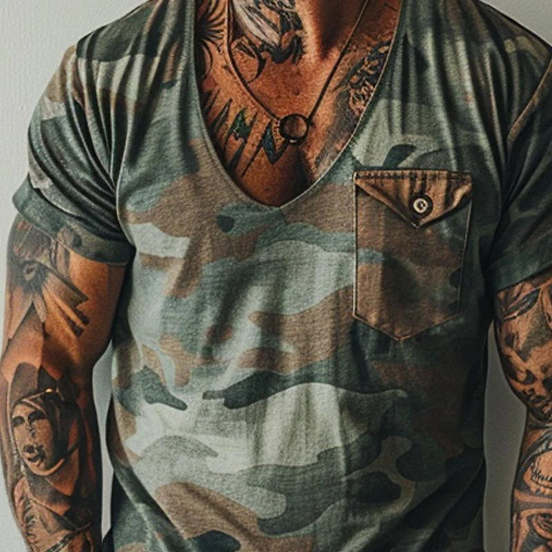 T-shirt Homme Style Rétro 2