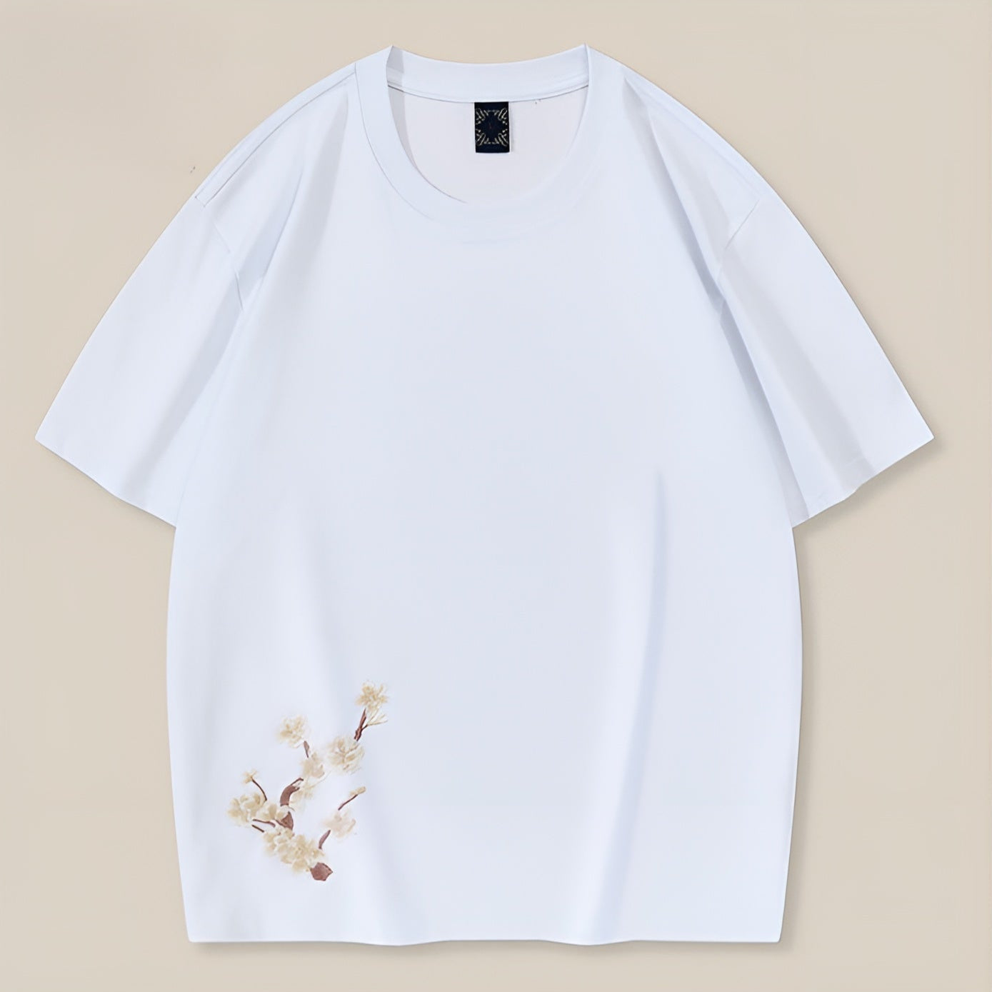 T-shirt Oversize Femme Brodé 1