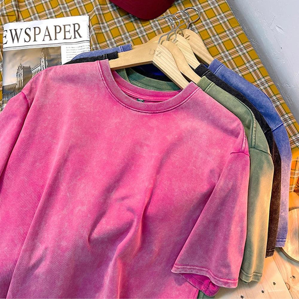 T-shirt Unisexe Vintage Décontracté 2