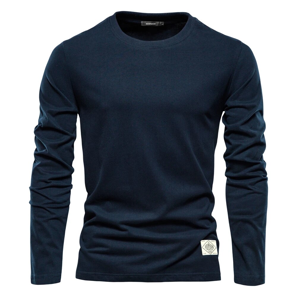 T-shirt à Manches Longues pour Homme Style Décontracté 2