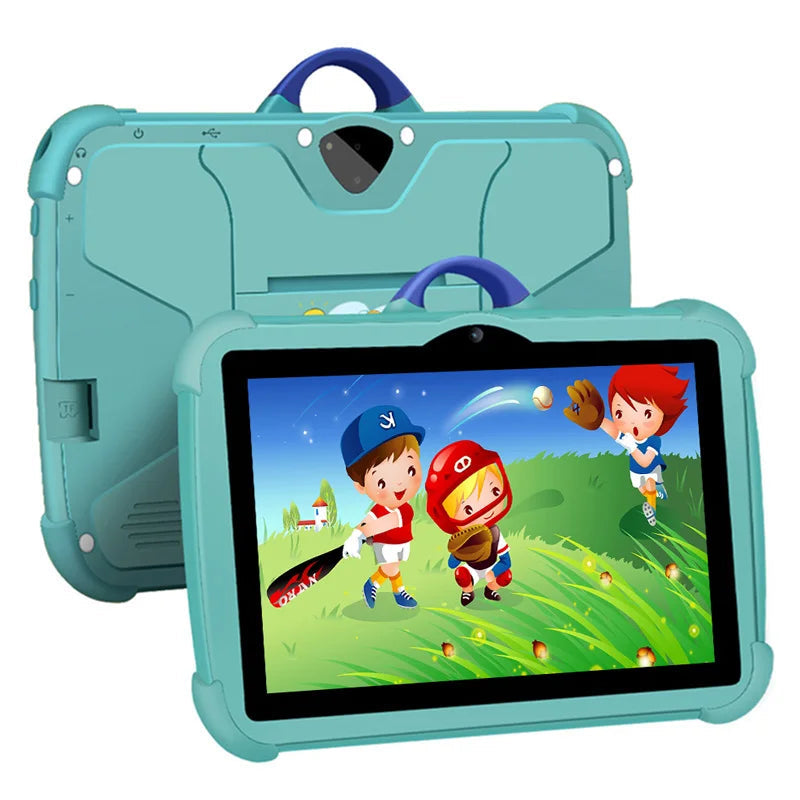 Tablette Enfant 7 Pouces Android Éducative Quad Core 4 Go RAM 64 Go ROM 8