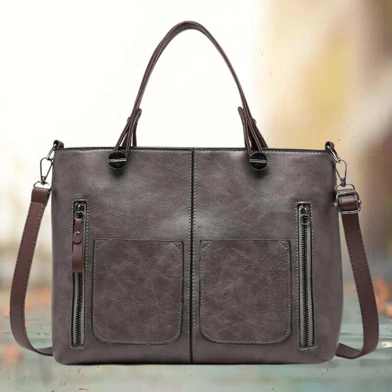 Sac à main femme en cuir élégant et spacieux avec bandoulière ajustable 3