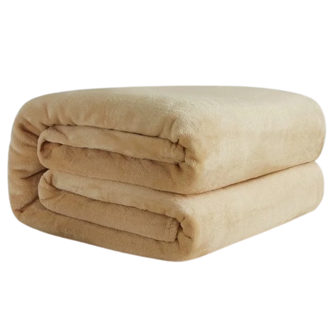 Couverture de flanelle en polaire corail