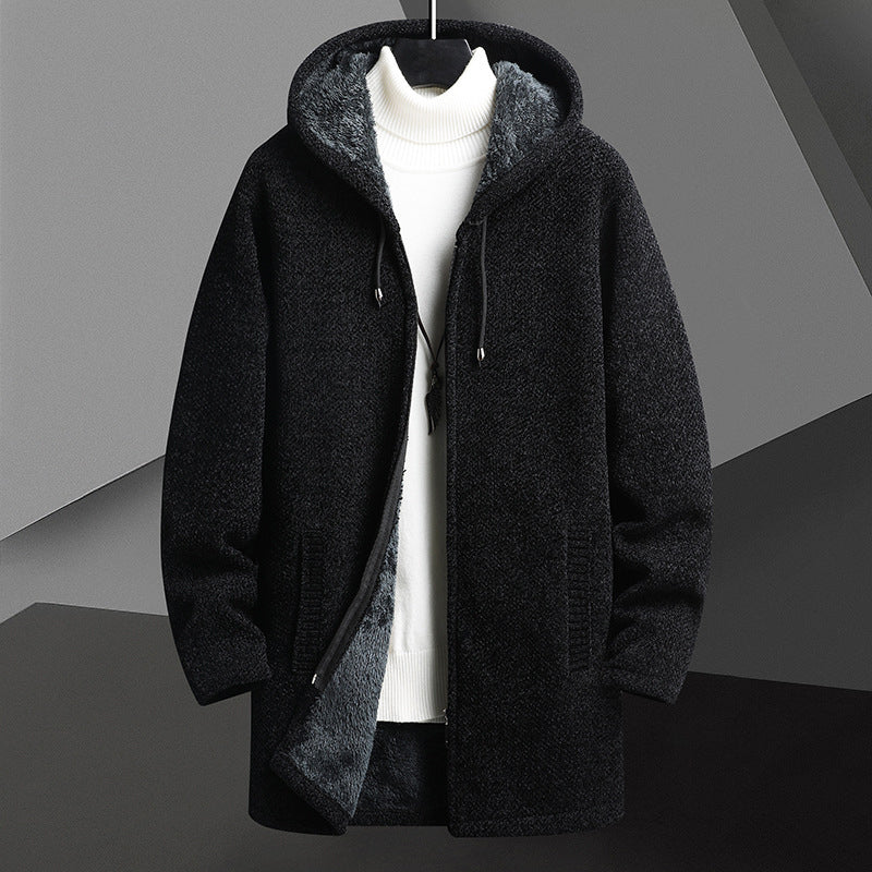 Veste À Capuche Homme Ample Avec Poches Latérales 2