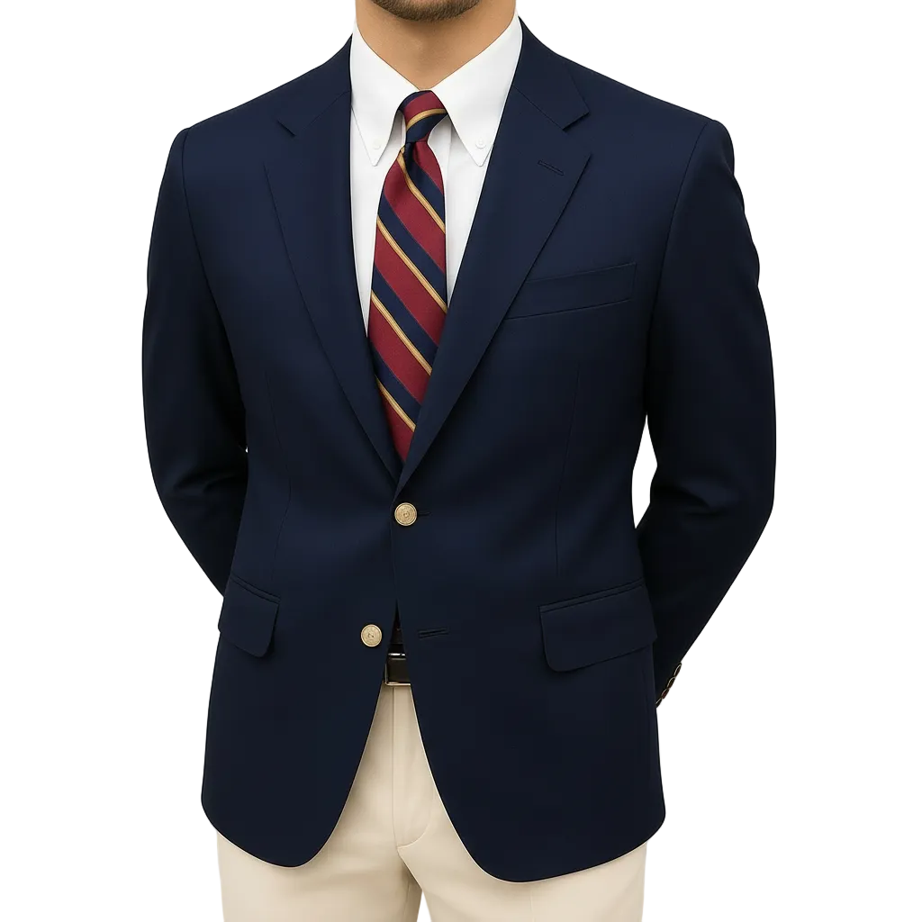 Veste Blazer Ajustée Printemps pour Hommes 0