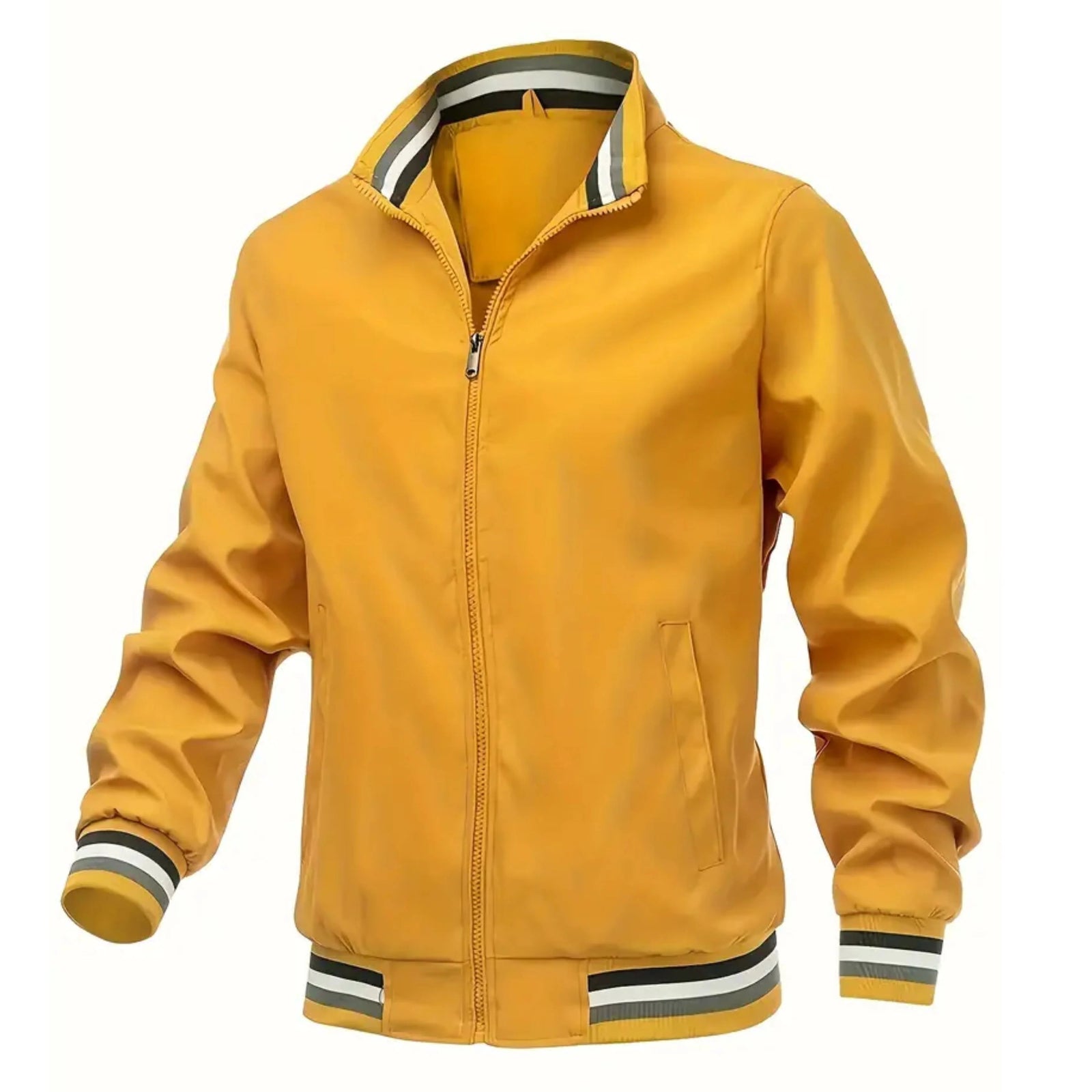 Veste Bomber pour Hommes Style Vintage 4