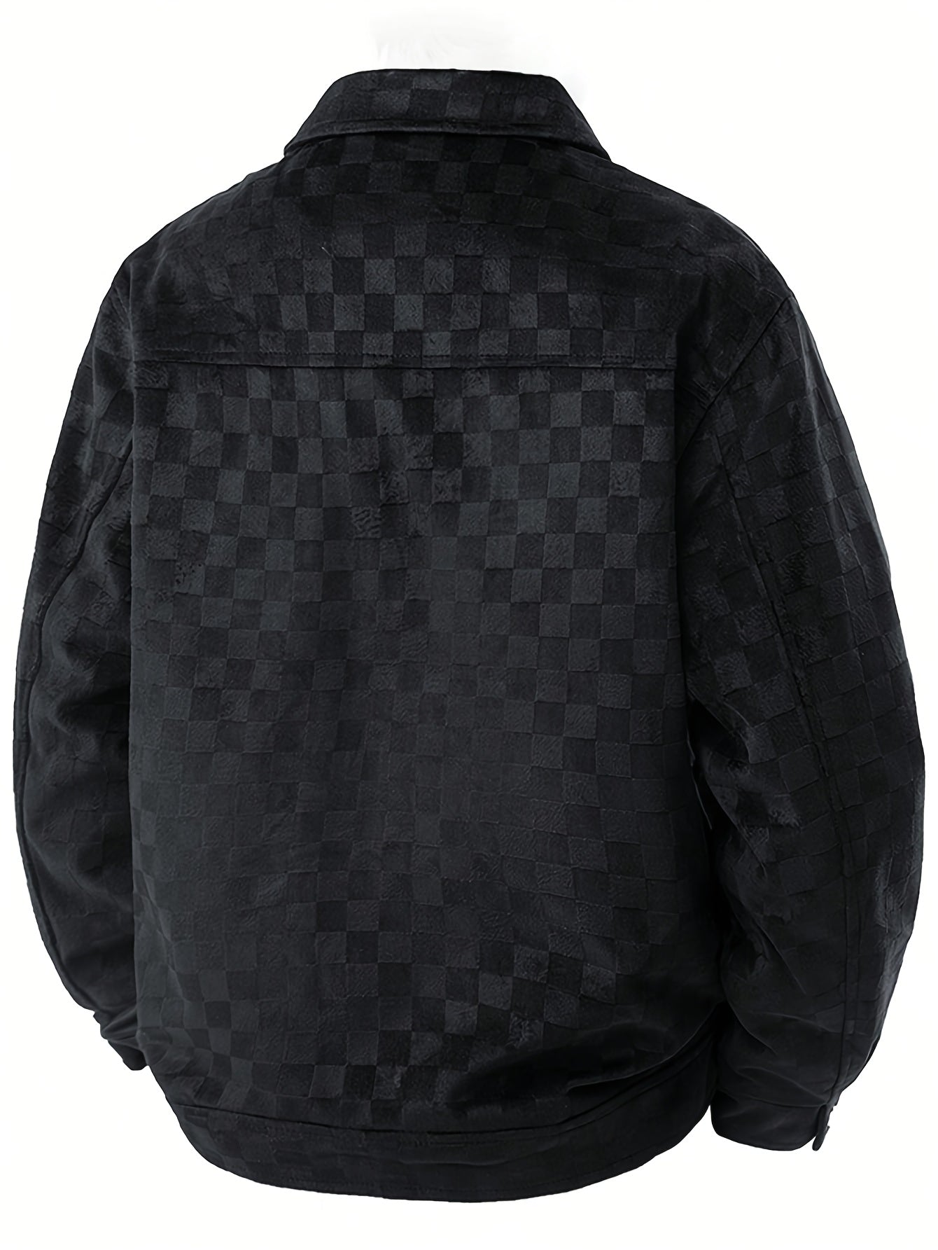Veste Camionneur Décontractée à Carreaux pour Hommes 2