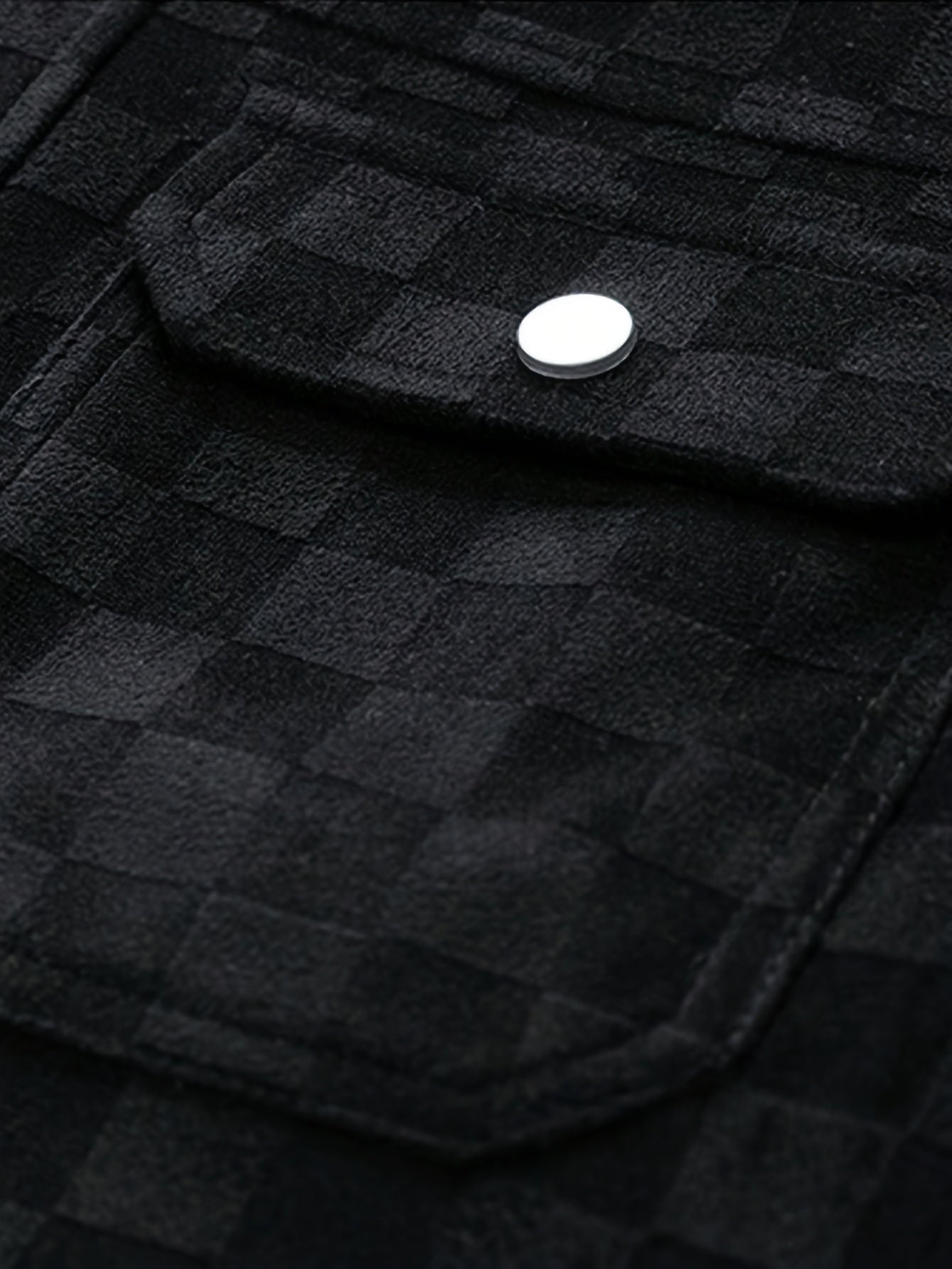 Veste Camionneur Décontractée à Carreaux pour Hommes 4