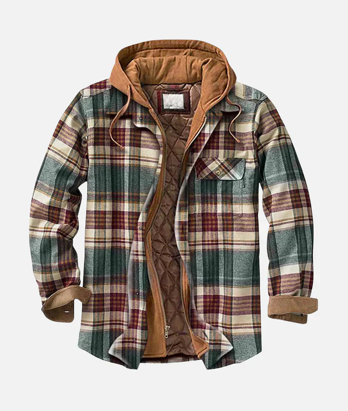 Veste Femme Patchwork à Carreaux Chic 3