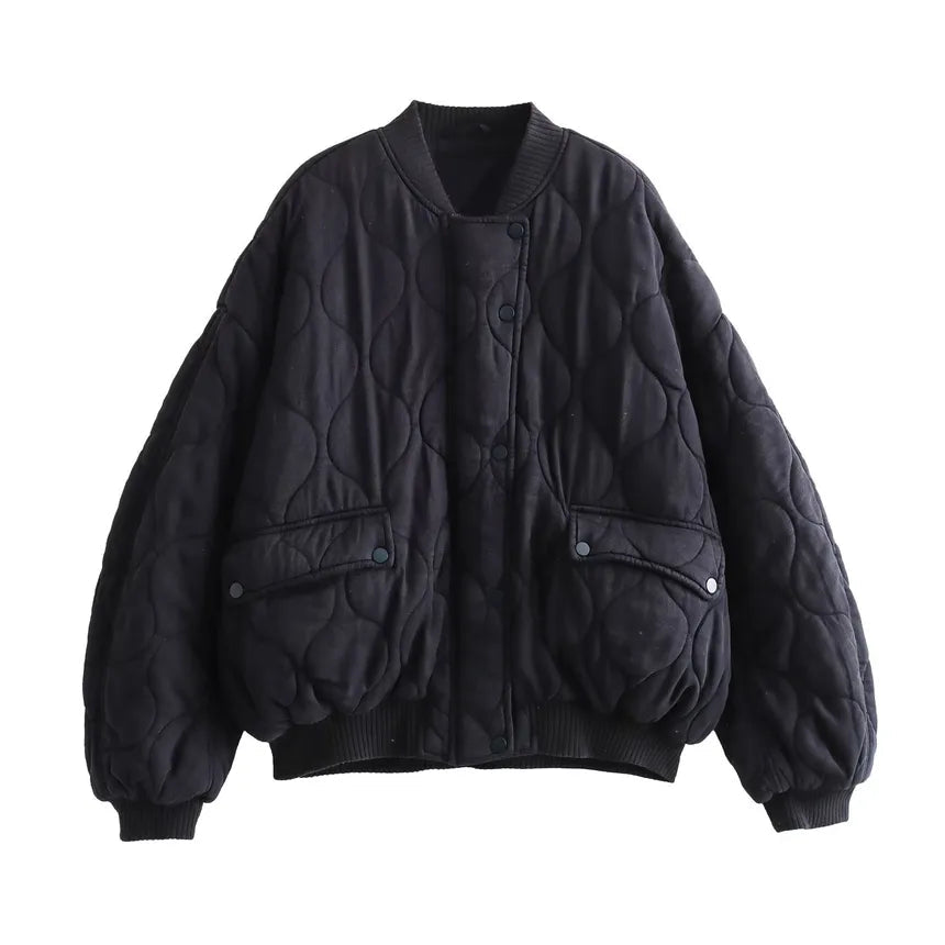Veste Femme à Col Rond Chic 9
