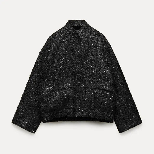 Veste Femme à Paillettes Chic et Tendance 7