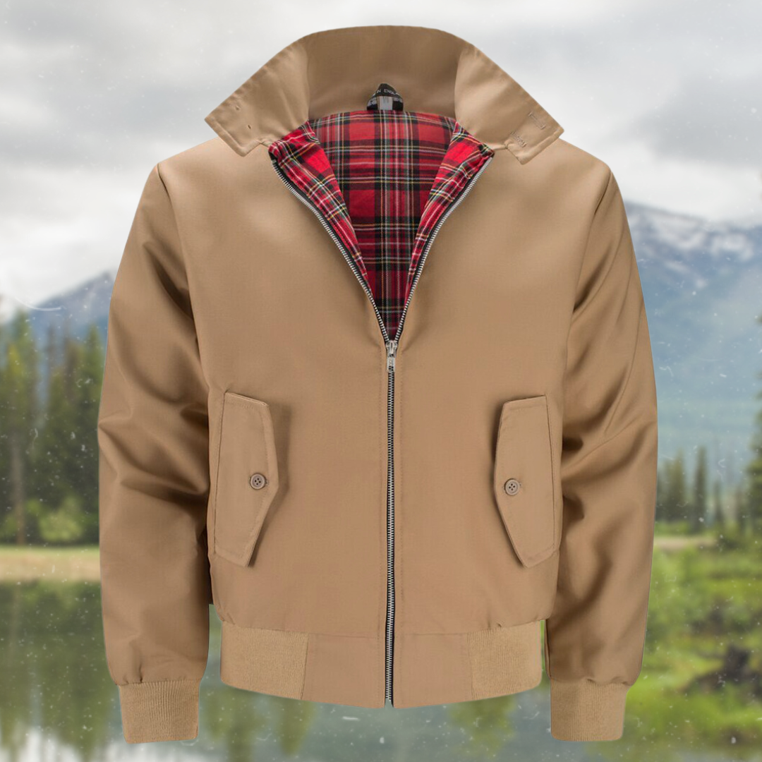 Veste Harrington pour Homme Style Décontracté 13