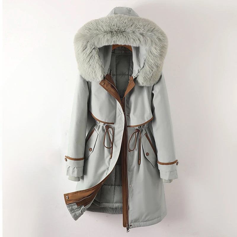 Veste Hiver Femme Moderne à Capuche 2