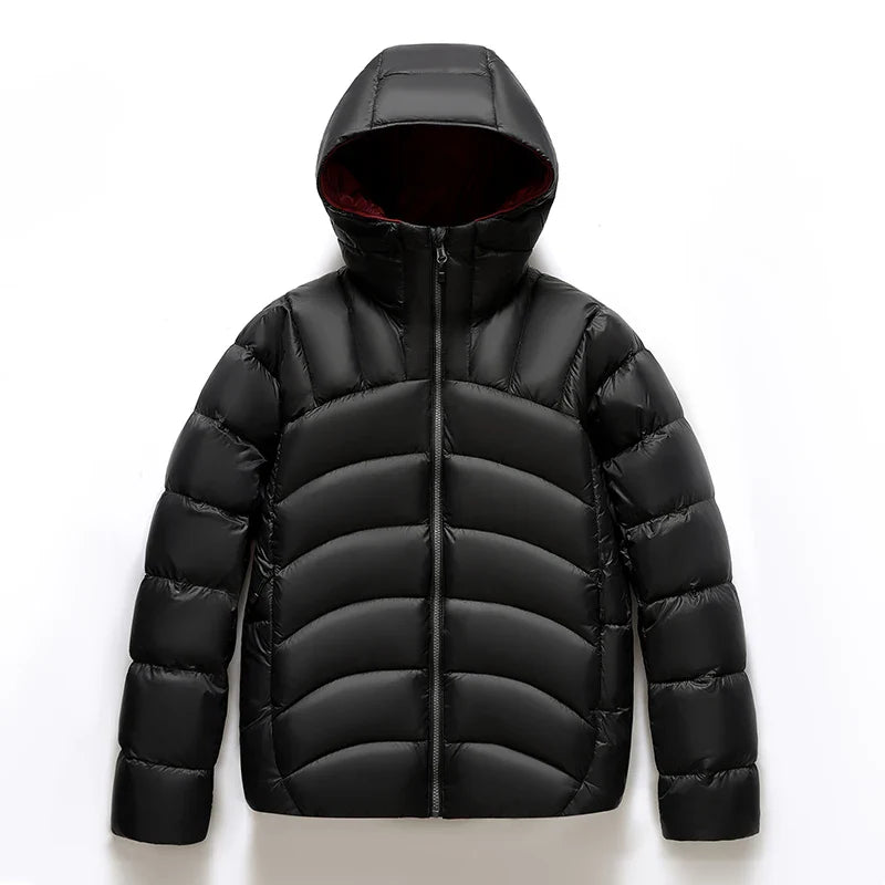 Veste Hiver Homme Matelassée à Capuche Moderne 4