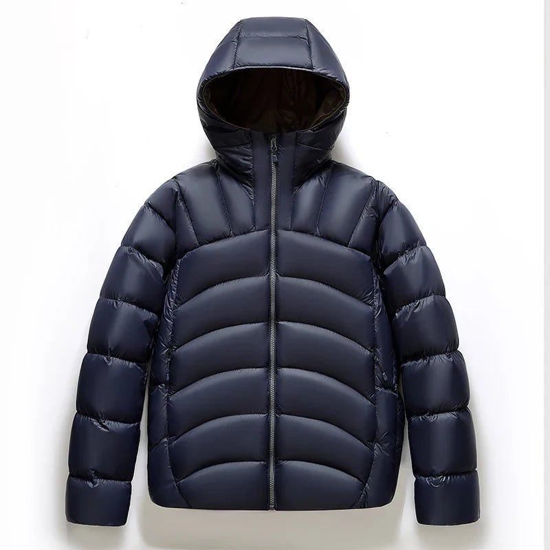 Veste Hiver Homme Matelassée à Capuche Moderne 8