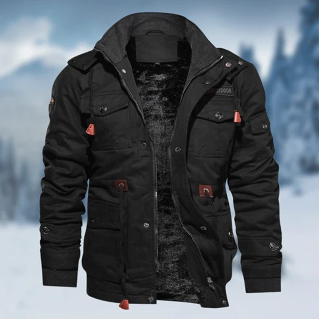 Veste Hiver Homme Moderne Résistante aux Intempéries 2