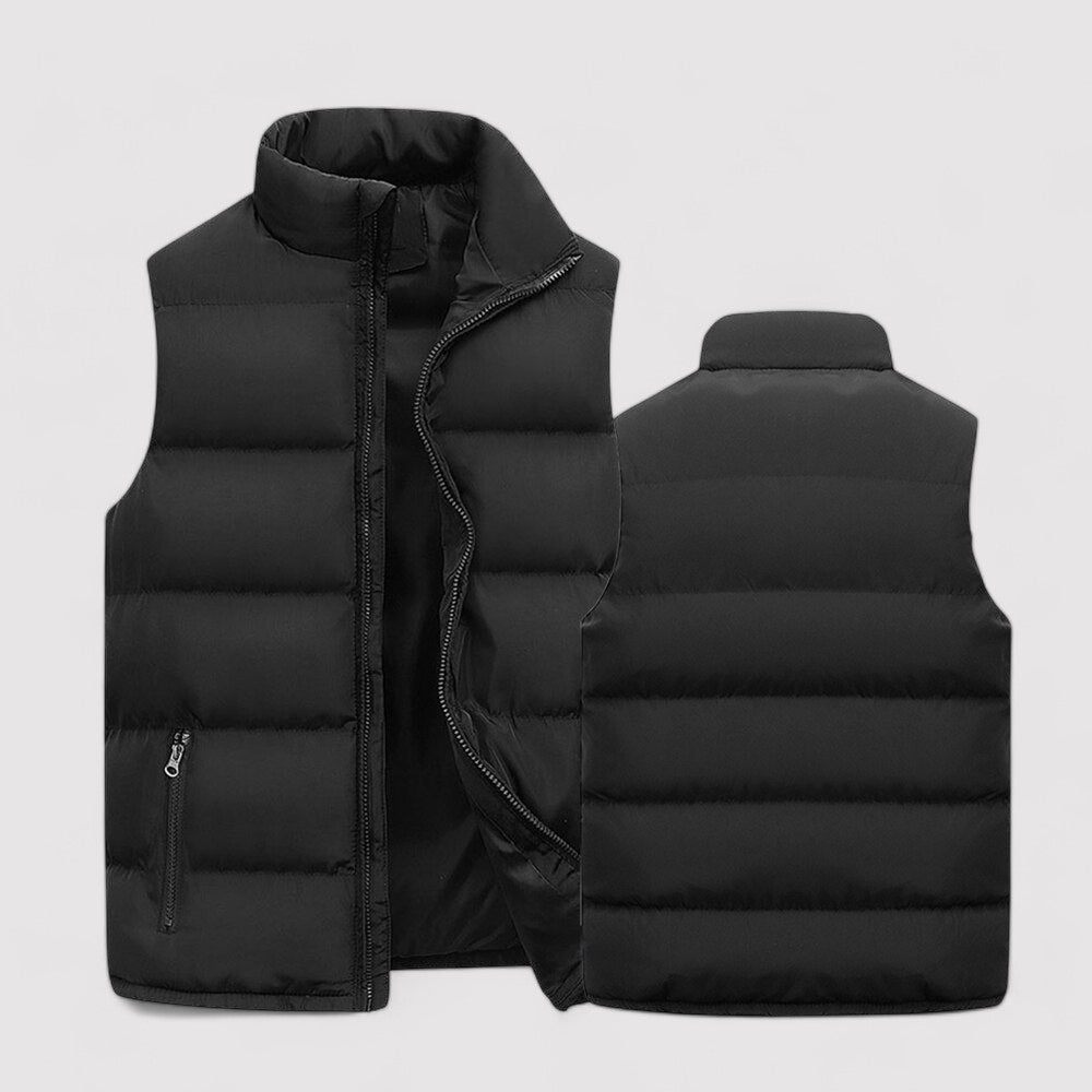 Veste Homme Doudoune Sans Manche Moderne Ajustée 2