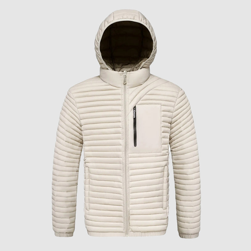 Veste Homme Matelassée à Capuche Moderne 4