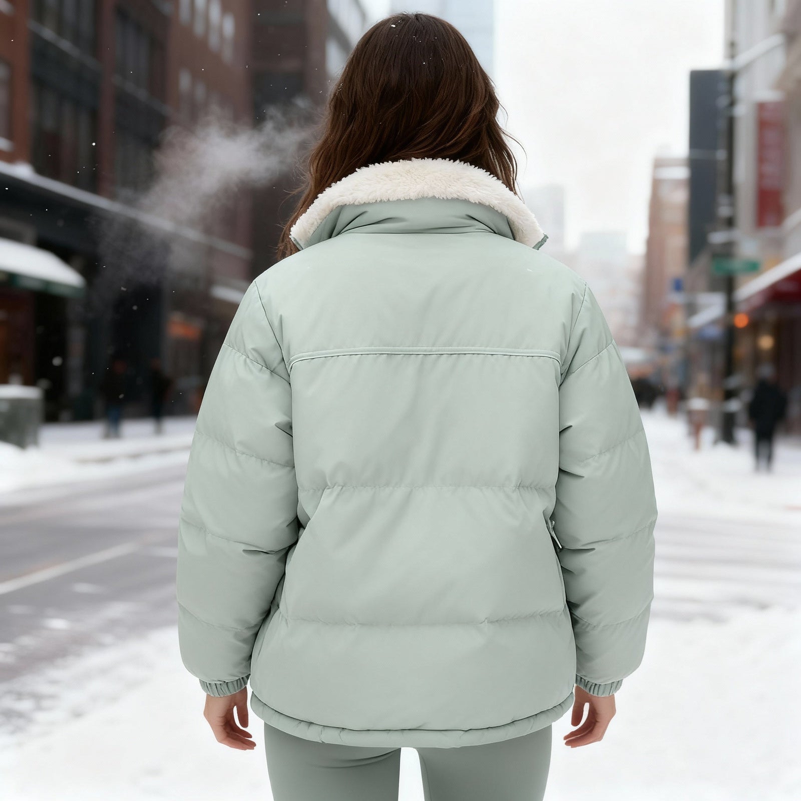 Veste d'Hiver Matelassée pour Femme Moderne 2
